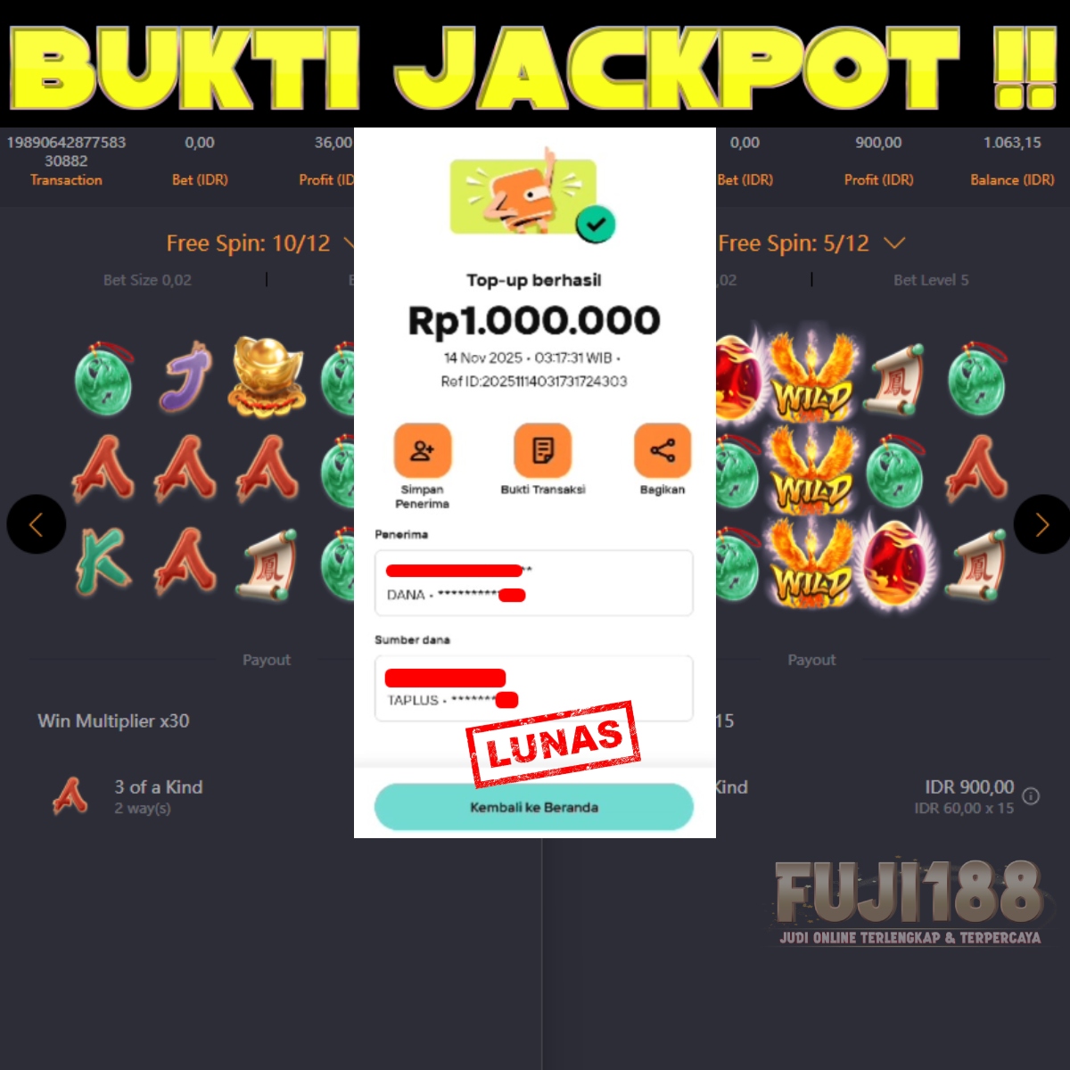 Bukti Kemenangan PHOENIX RISES